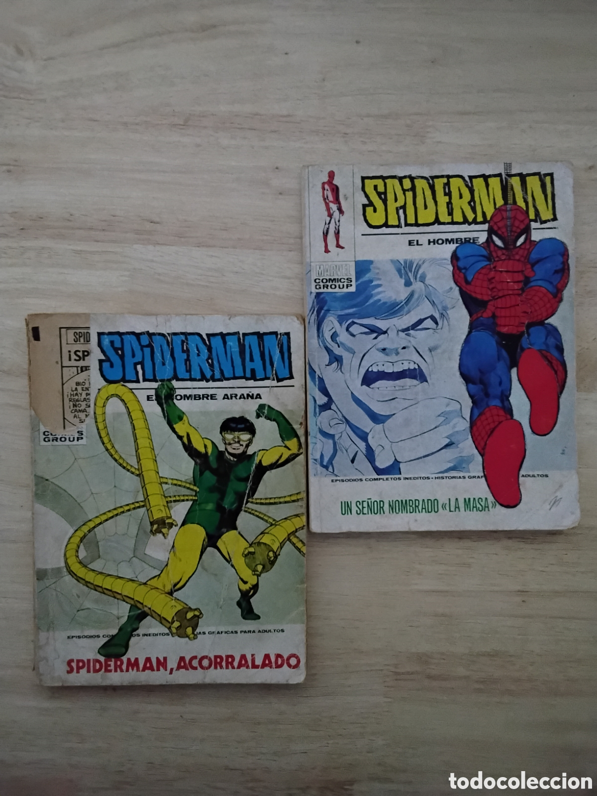 C&oacute;mics: SPIDERMAN, N&Uacute;MEROS 50 Y 53, VERTICE TACO VOL 1, DEFECTUOSOS - Foto 2