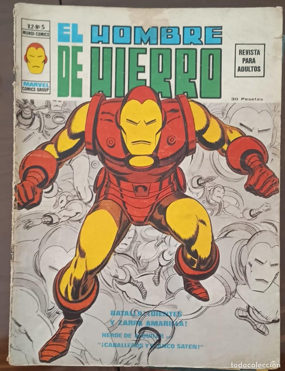 C&oacute;mics: EL HOMBRE DE HIERRO N&ordm; 5 VOL.2 - EDICIONES V&Eacute;RTICE - Foto 1