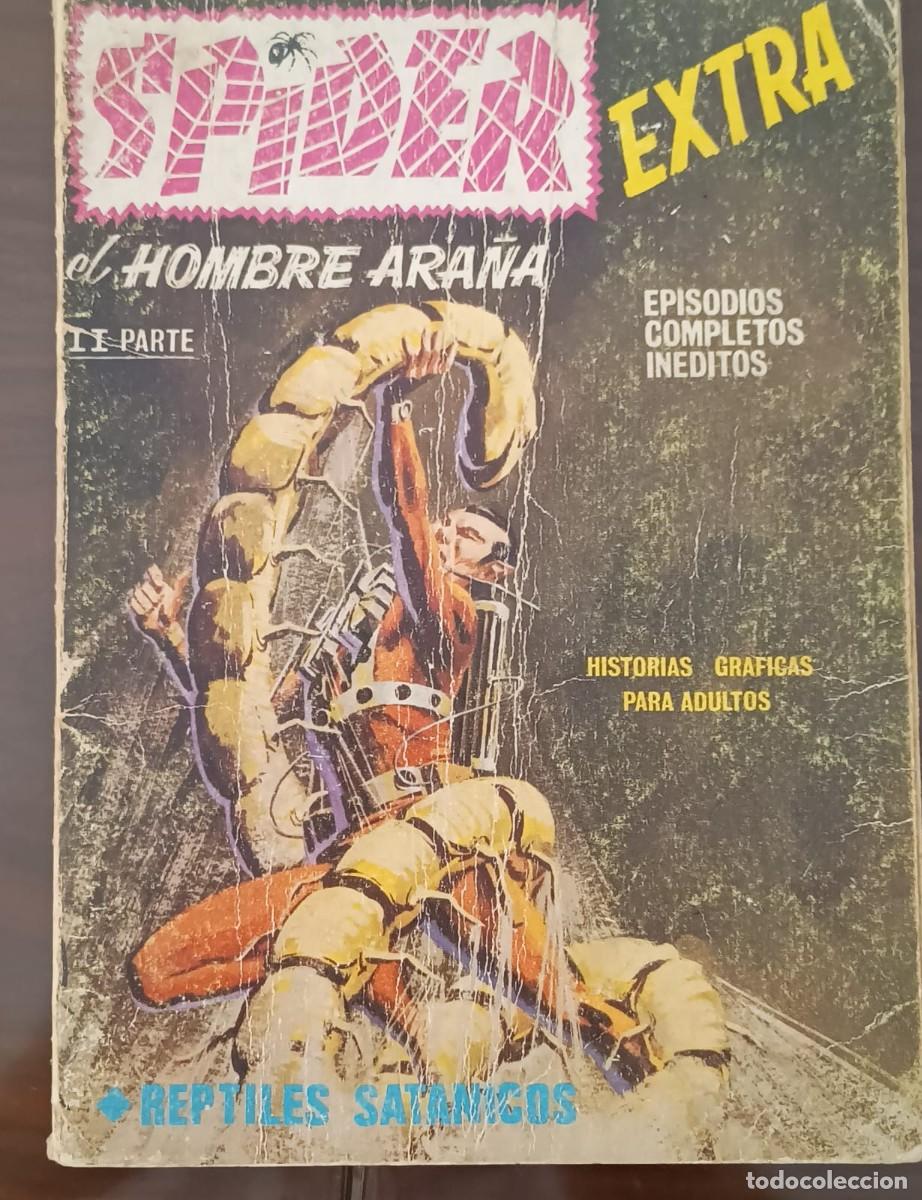 C&oacute;mics: SPIDER N&ordm; 13 REPTILES SATANICOS - EDICIONES VERTICE TACO - Foto 1