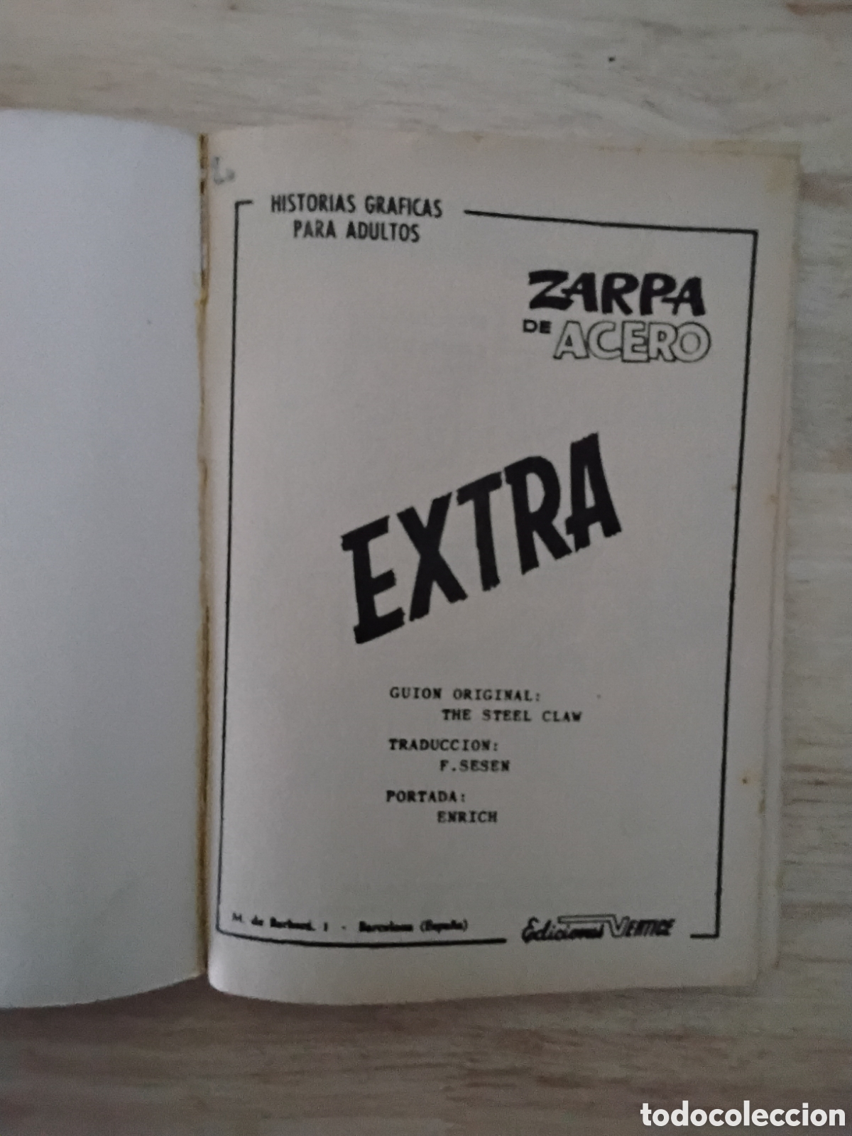 C&oacute;mics: ZARPA DE ACERO, N&Uacute;MERO 1O, VERTICE TACO, NORMAL - Foto 3