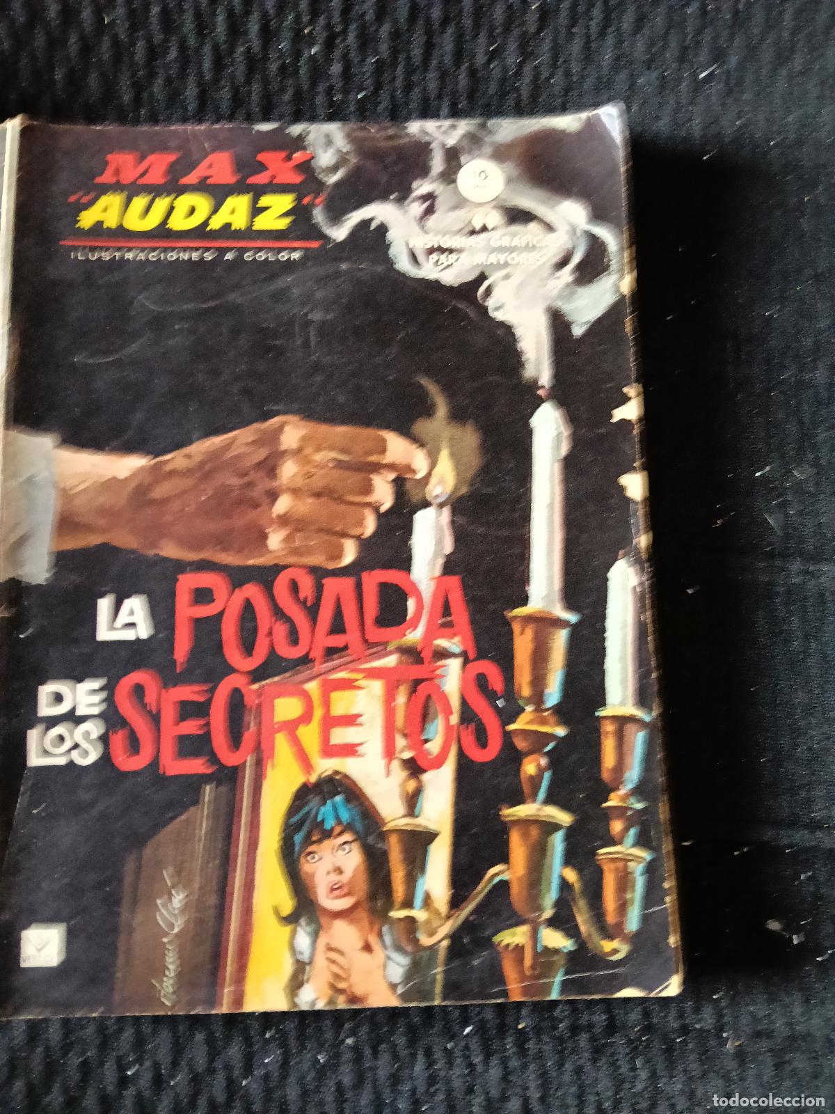 C&oacute;mics: MAX AUDAZ N&ordm; 6 LA POSADA DE LOS SECRETOS ED. VERTICE GRAPA - Foto 1
