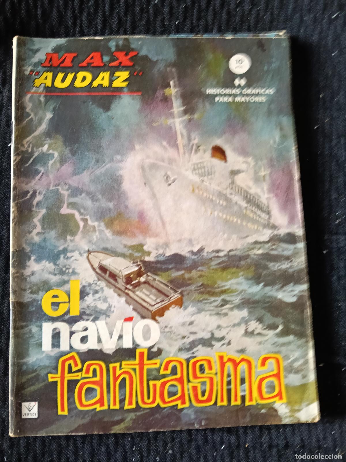 C&oacute;mics: MAX AUDAZ N&ordm; 9 EL NAVIO FANTASMA ED. VERTICE GRAPA - Foto 1