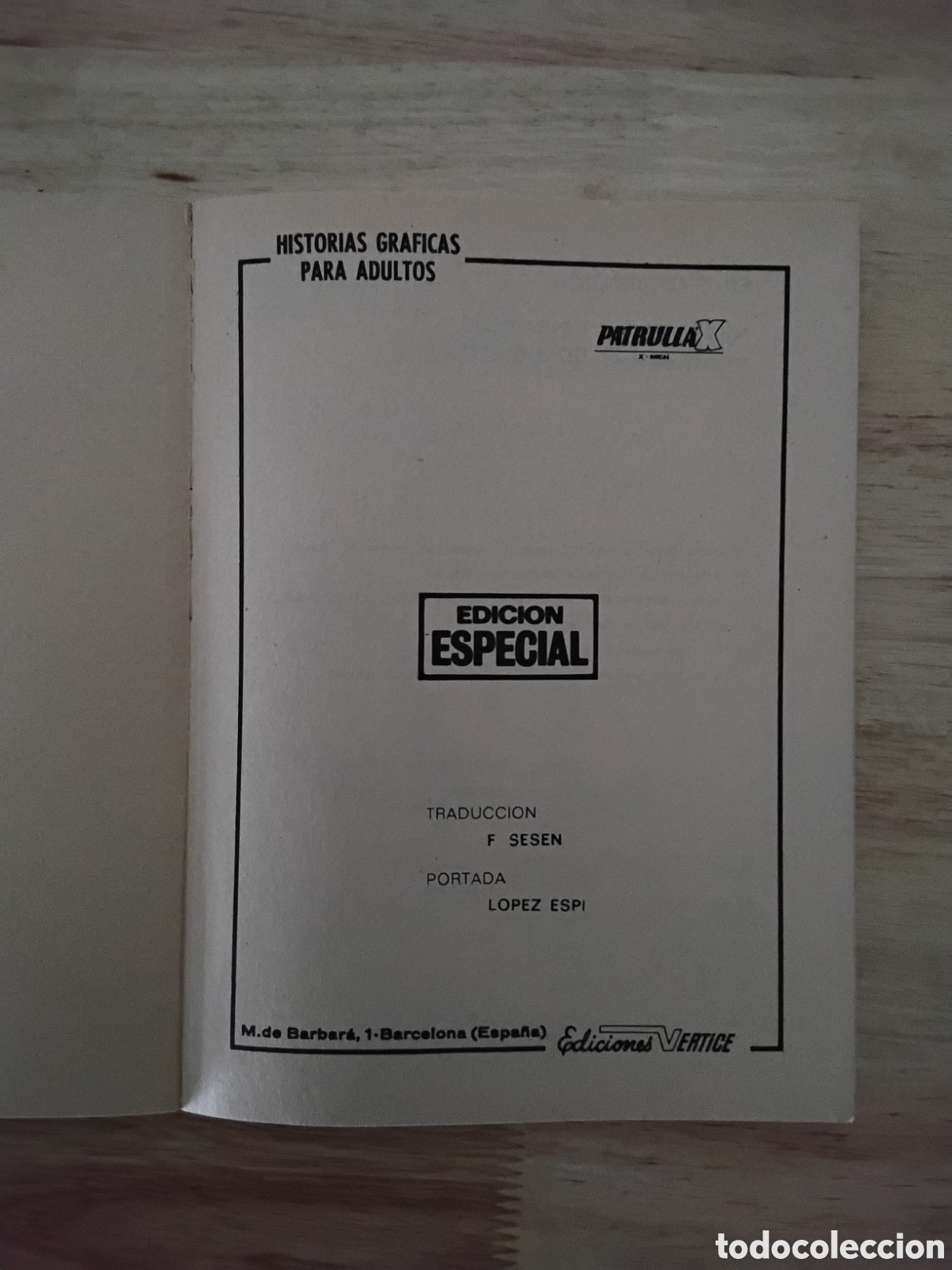 C&oacute;mics: PATRULLA X, N&Uacute;MERO 32, VERTICE TACO, NORMAL ESTADO - Foto 3