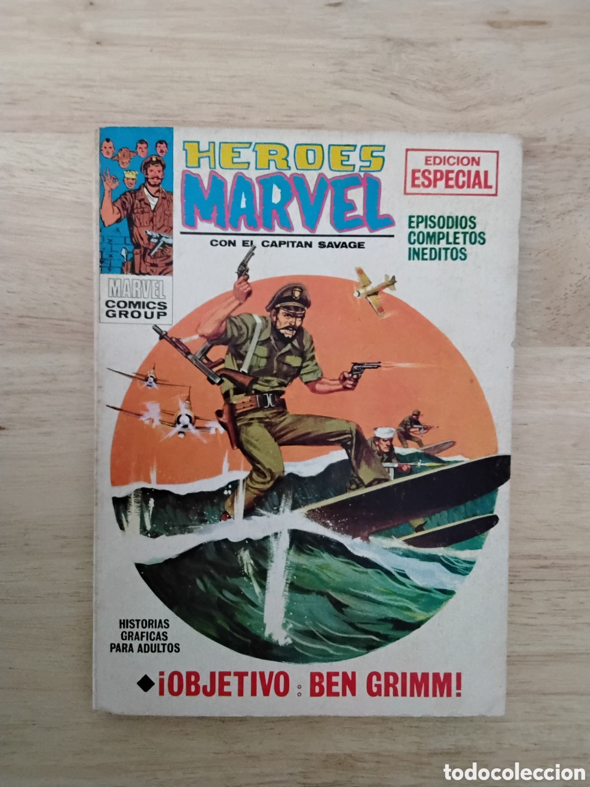 C&oacute;mics: HEROES MARVEL, N&Uacute;MERO 9, VERTICE TACO, NORMAL - Foto 1