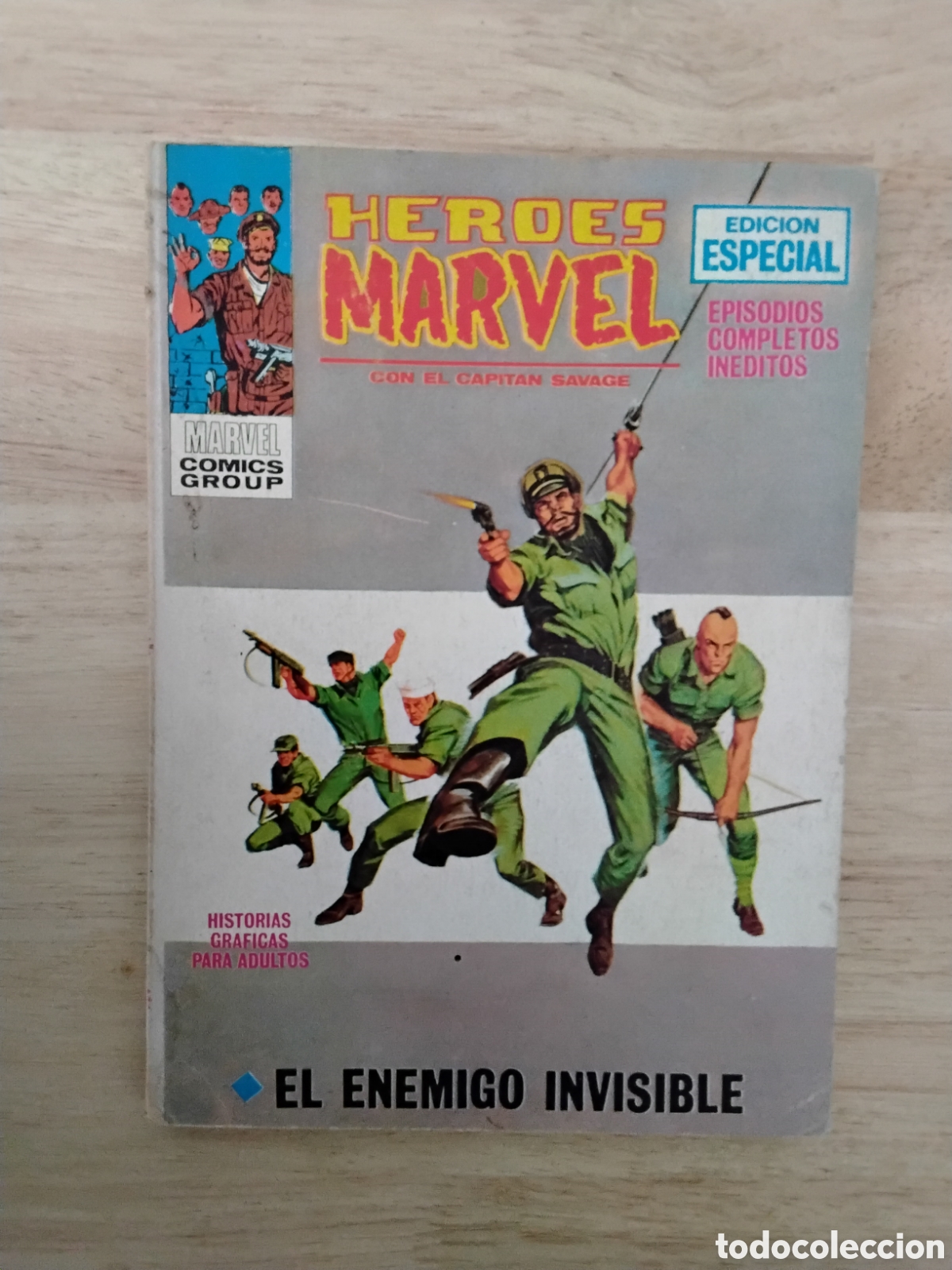 C&oacute;mics: HEROES MARVEL, N&Uacute;MERO 8, VERTICE TACO, 25PTS, NORMAL - Foto 1