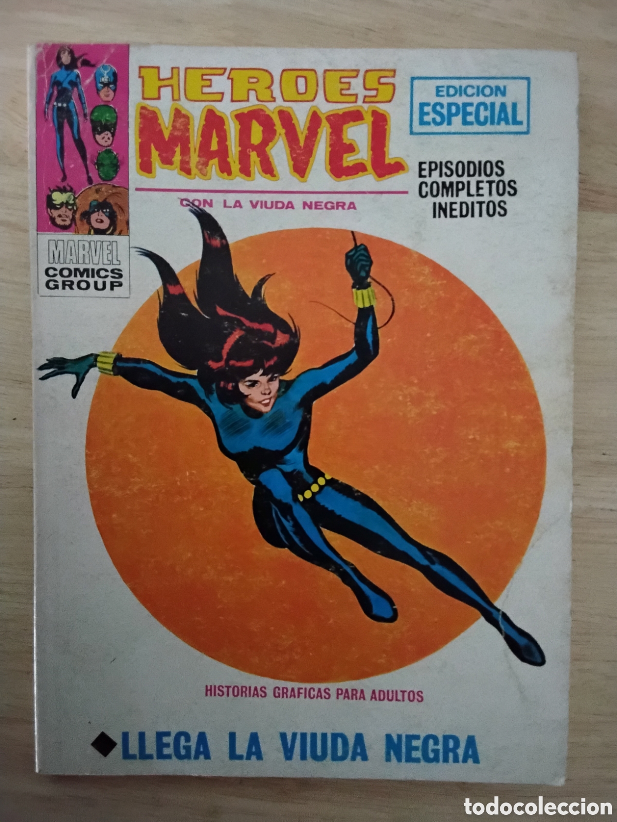 C&oacute;mics: HEROES MARVEL, N&Uacute;MERO 5, VERTICE TACO, 25PTS, BUENO - Foto 1