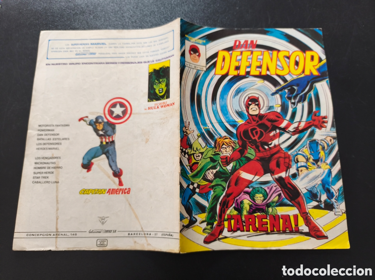 C&oacute;mics: DAN DEFENSOR N&deg;3 MUNDICOMICS VERTICE - &iexcl;ARENA! - Foto 3