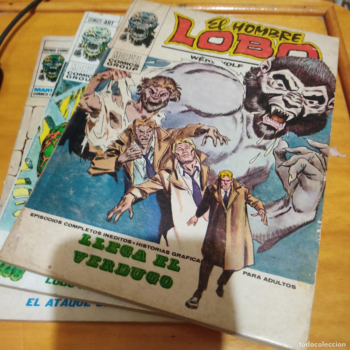 C&oacute;mics: El Hombre Lobo Tomos 7, 8 y 9 Vertice - Foto 1