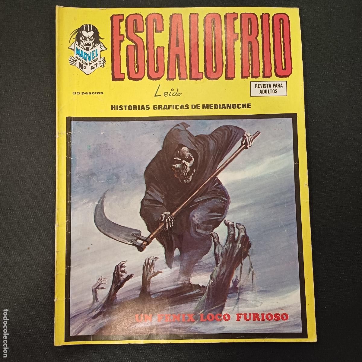 C&oacute;mics: ESCALOFRIO-N&ordm;47 VERTICE. - Foto 1