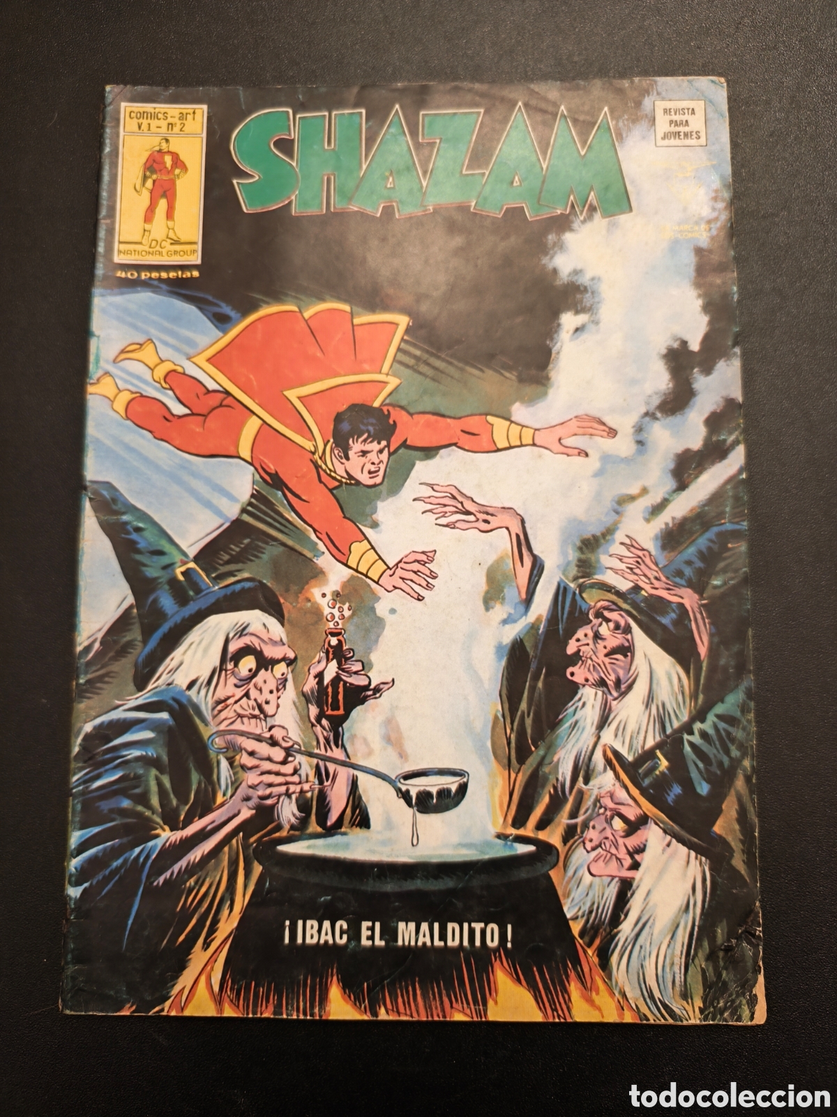 C&oacute;mics: SHAZAM COMICS ART V.1 N&deg;2 &iexcl;BAC EL MALDITO! COMIC DC VERTICE - Foto 1