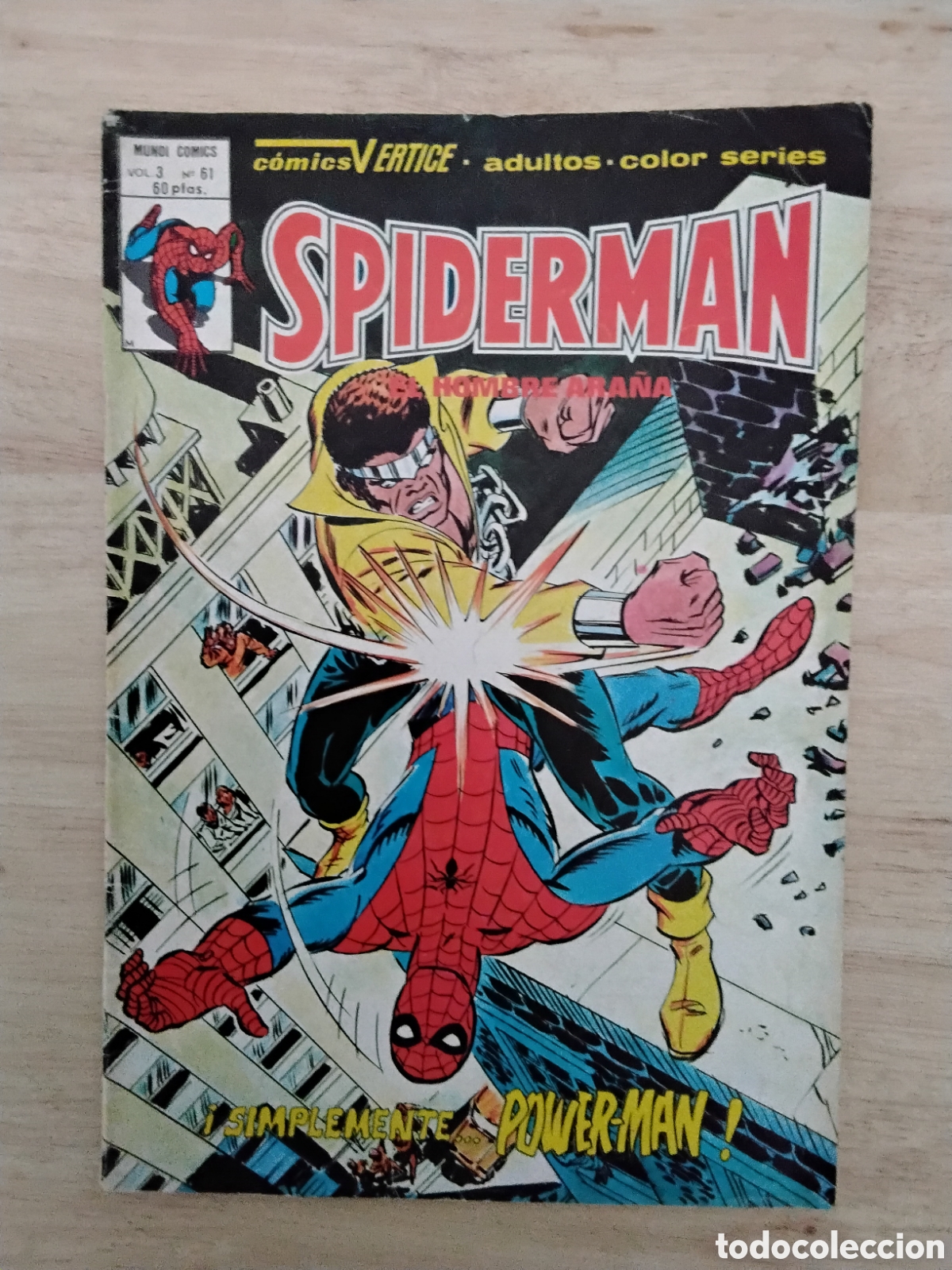 C&oacute;mics: SPIDERMAN, VOL3, N&Uacute;MERO 61, VERTICE, NORMAL ESTADO - Foto 1