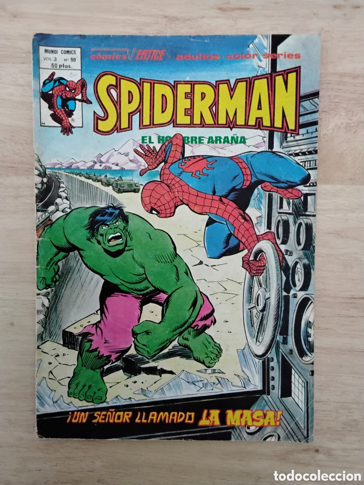 C&oacute;mics: SPIDERMAN, VOL3, N&Uacute;MERO 59, VERTICE, NORMAL ESTADO - Foto 1