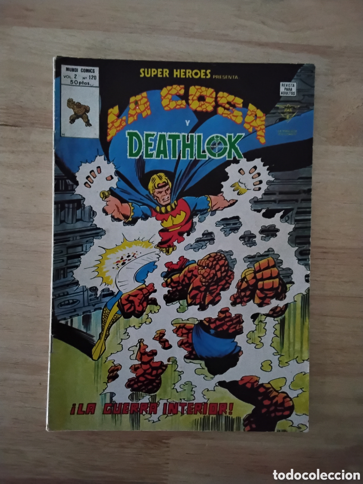 C&oacute;mics: SUPER HEROES, VOL2, N&Uacute;MERO 120, VERTICE, NORMAL ESTADO - Foto 1