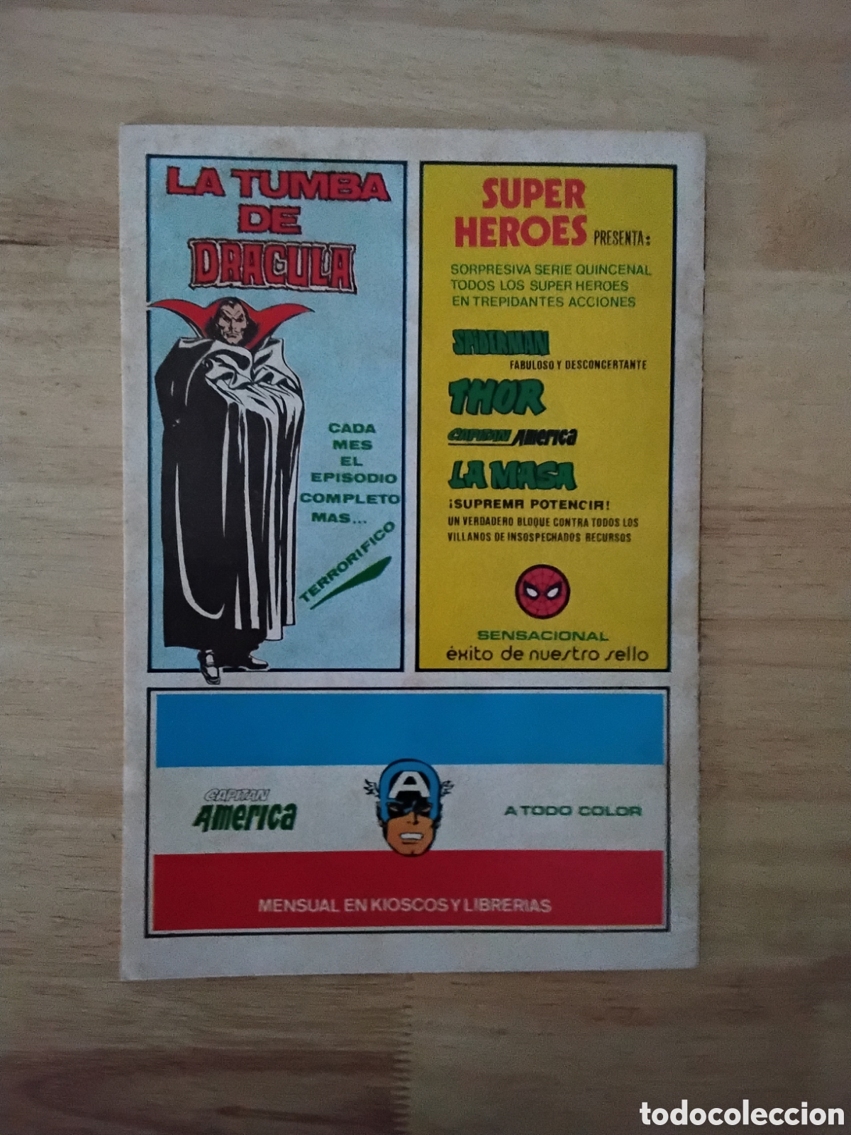 C&oacute;mics: SUPER HEROES, VOL2, N&Uacute;MERO 122, VERTICE - Foto 2