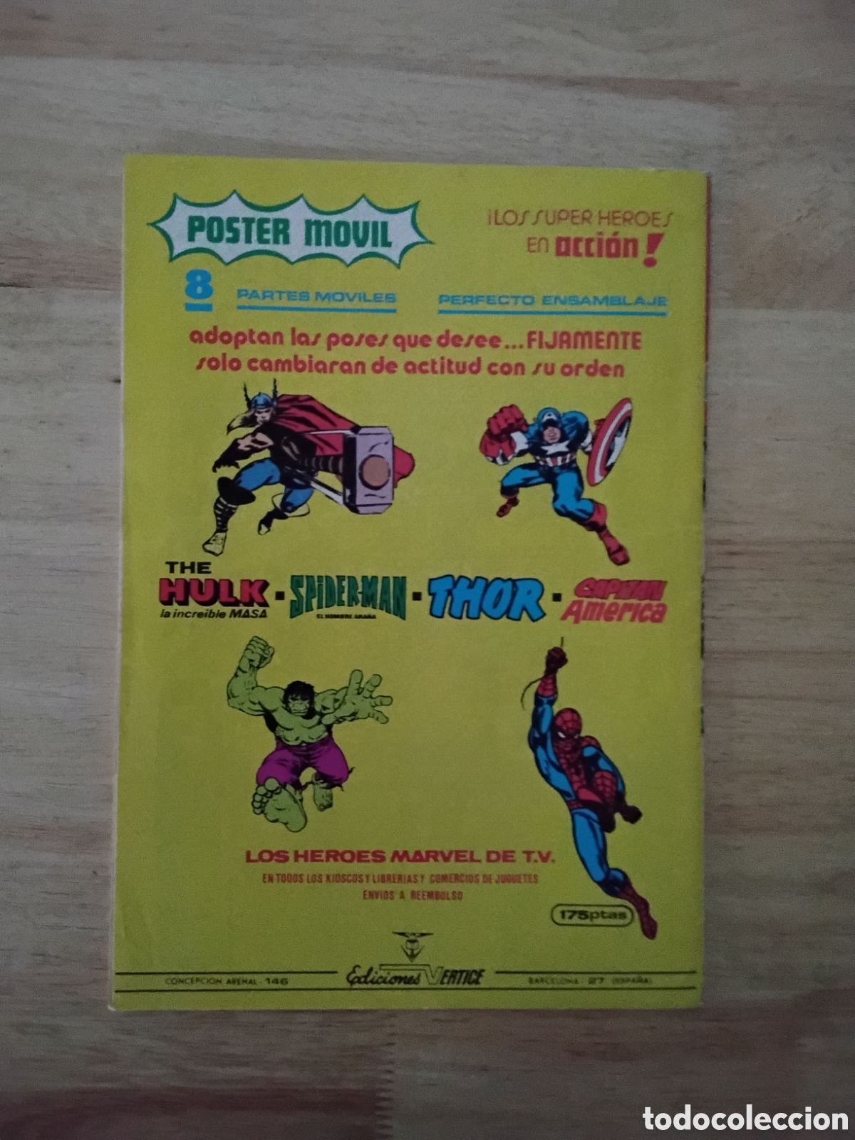 C&oacute;mics: SUPER HEROES, VOL2, N&Uacute;MERO 130, VERTICE - Foto 2