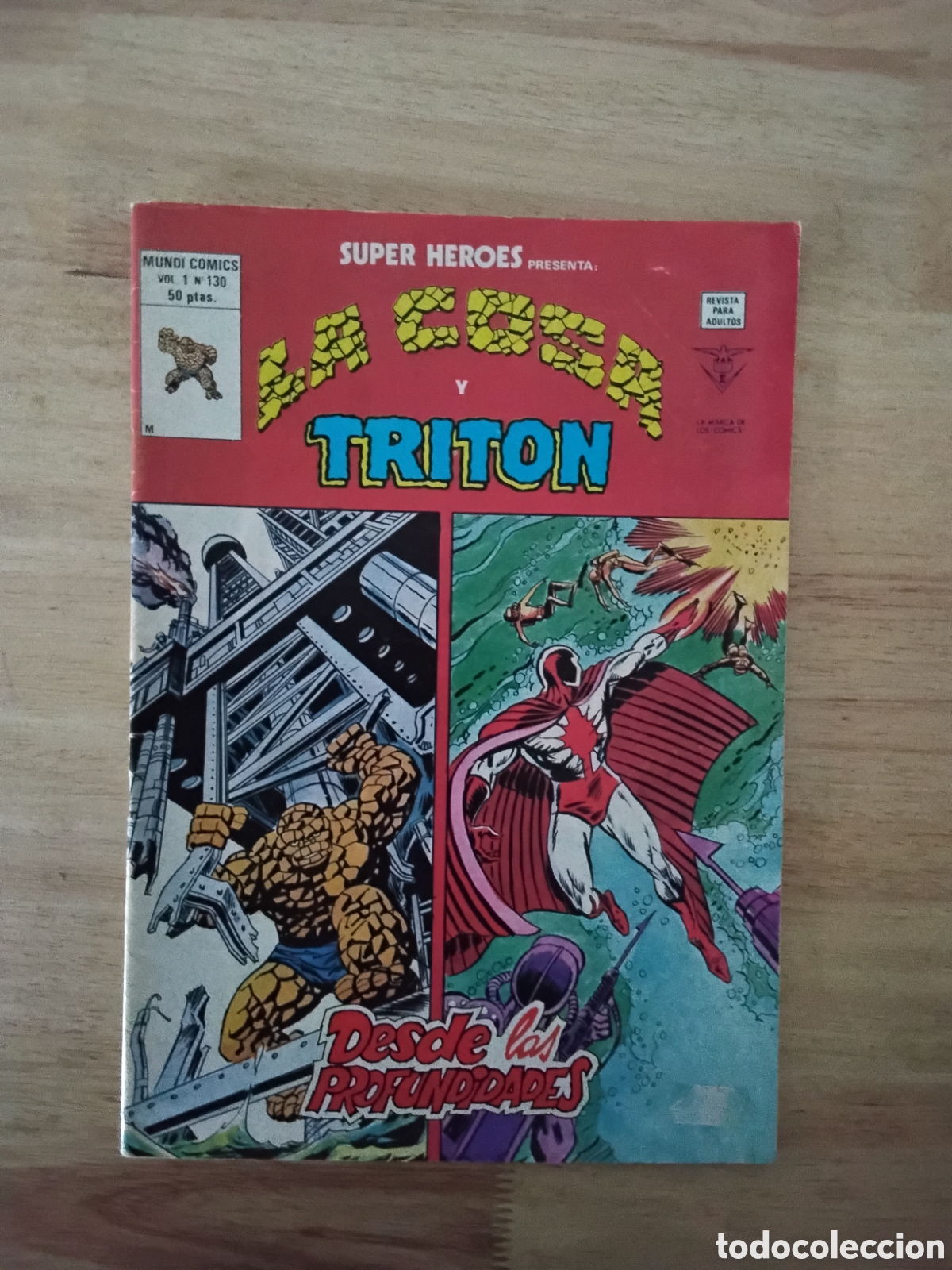 C&oacute;mics: SUPER HEROES, VOL2, N&Uacute;MERO 130, VERTICE - Foto 1