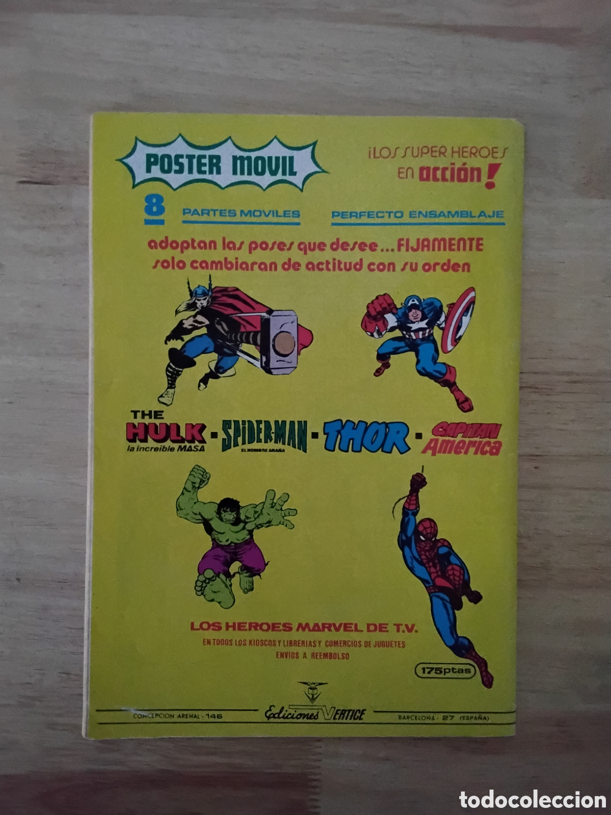 C&oacute;mics: SUPER HEROES, VOL2, N&Uacute;MERO 131, VERTICE - Foto 2