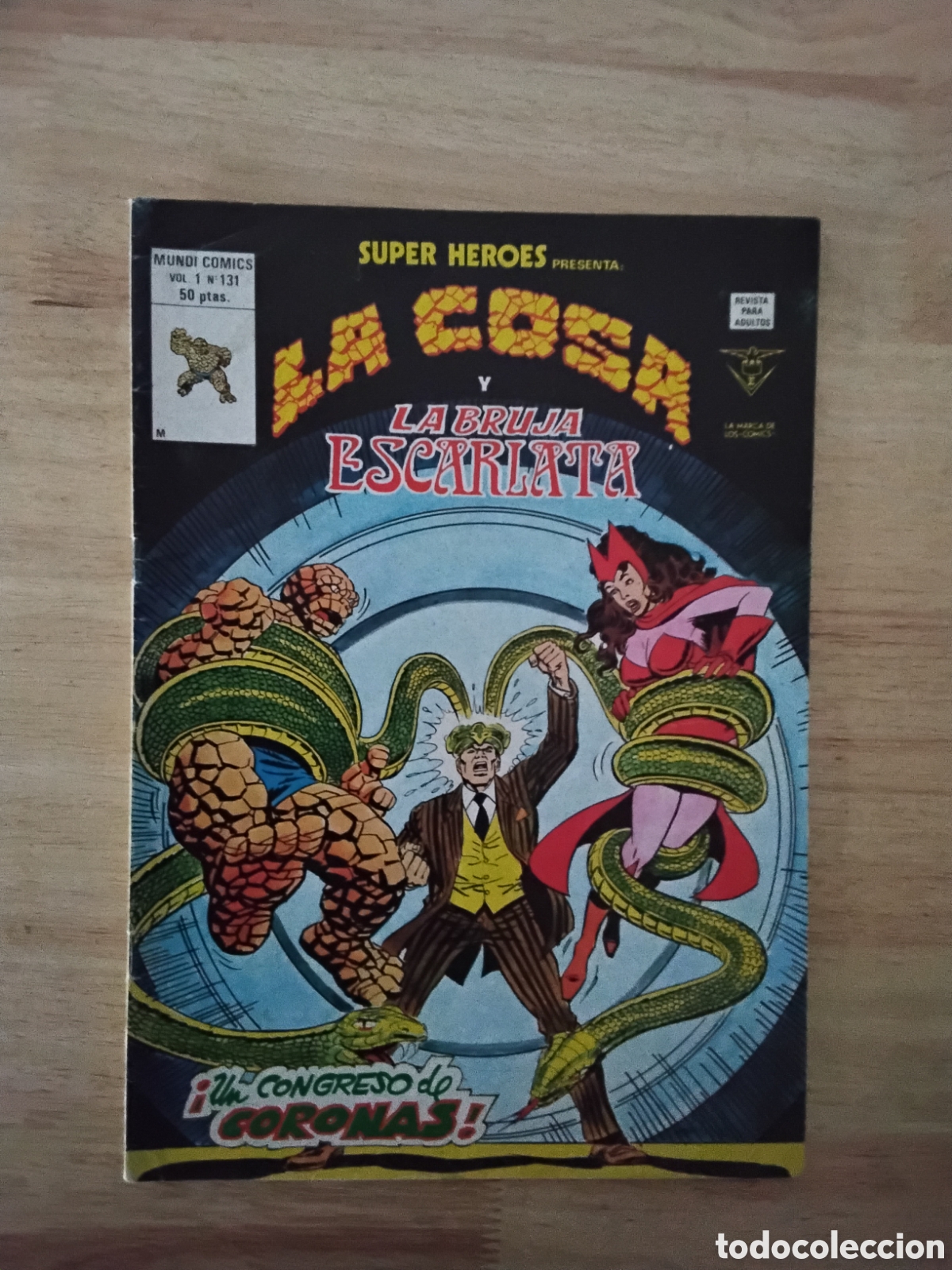 C&oacute;mics: SUPER HEROES, VOL2, N&Uacute;MERO 131, VERTICE - Foto 1