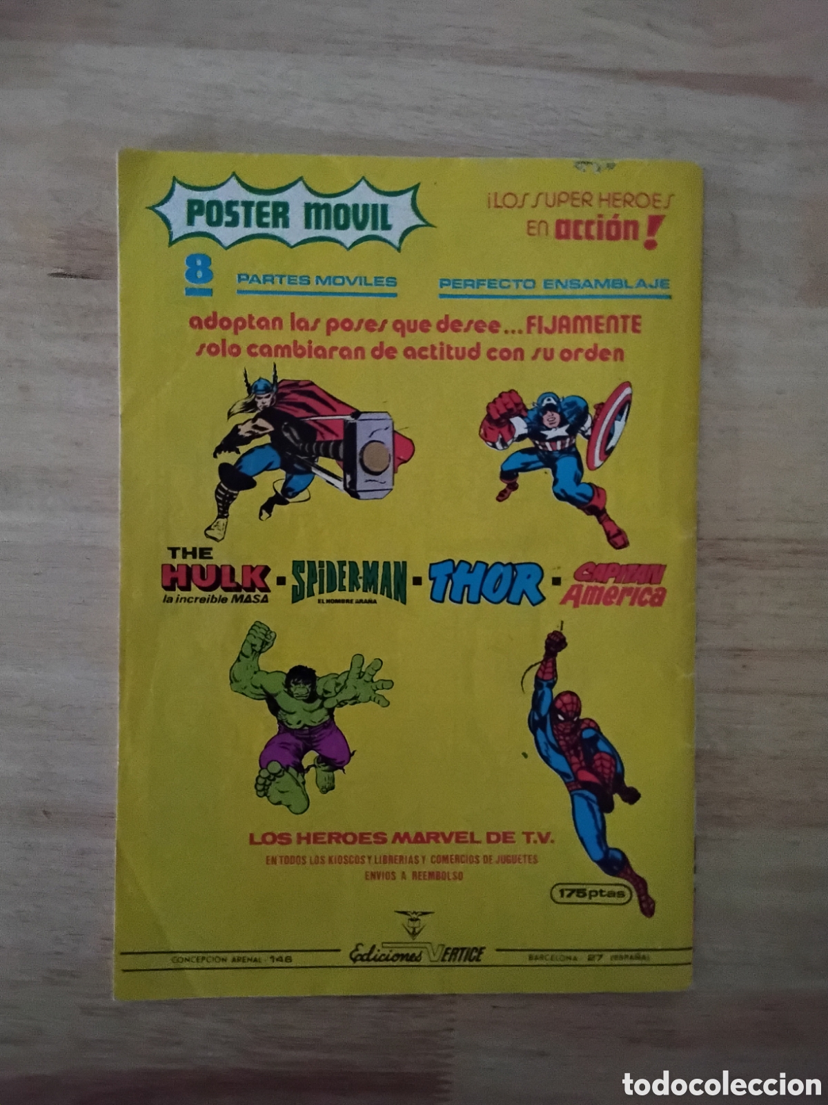 C&oacute;mics: SUPER HEROES, VOL2, N&Uacute;MERO 134, VERTICE - Foto 2
