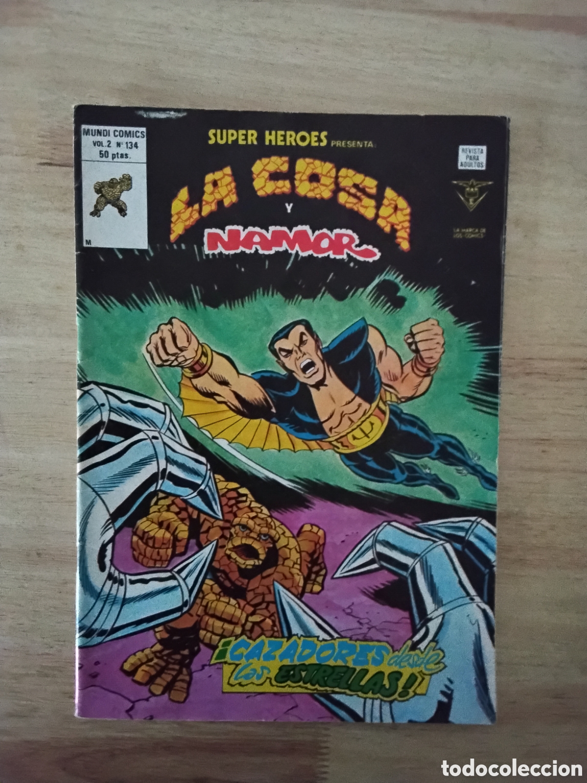 C&oacute;mics: SUPER HEROES, VOL2, N&Uacute;MERO 134, VERTICE - Foto 1