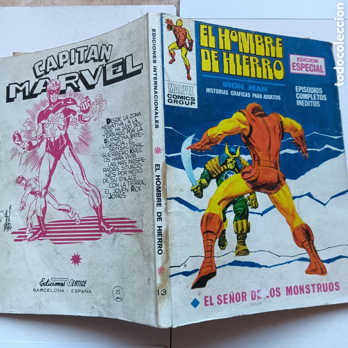 C&oacute;mics: EL HOMBRE DE HIERRO NUM 13 V&Eacute;RTICE TACO - Foto 2