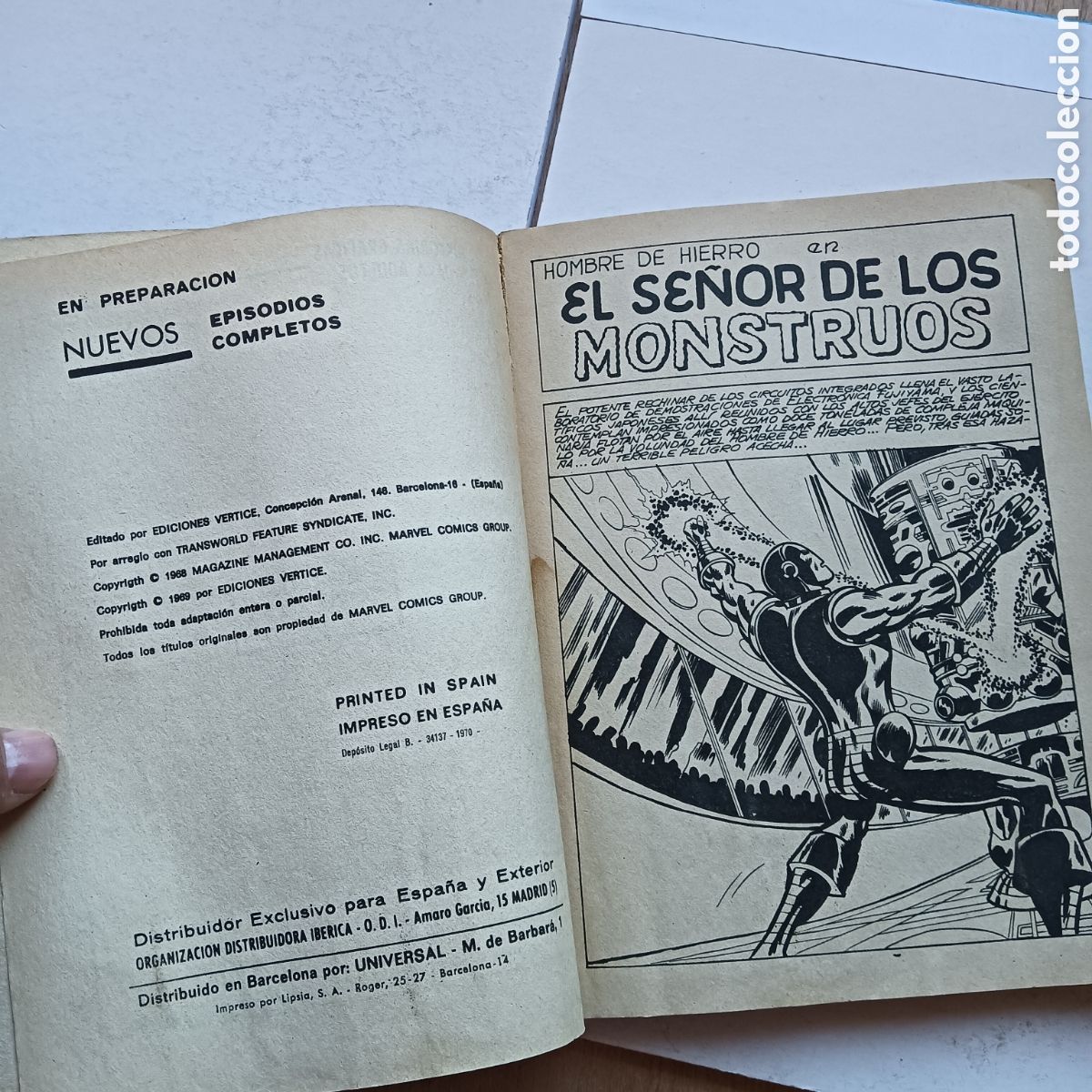 C&oacute;mics: EL HOMBRE DE HIERRO NUM 13 V&Eacute;RTICE TACO - Foto 3