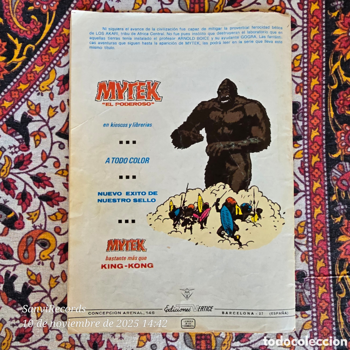 C&oacute;mics: FLASH GORDON VOL. 2 N&deg; 40 (COMICS-ART, VERTICE) - Foto 3