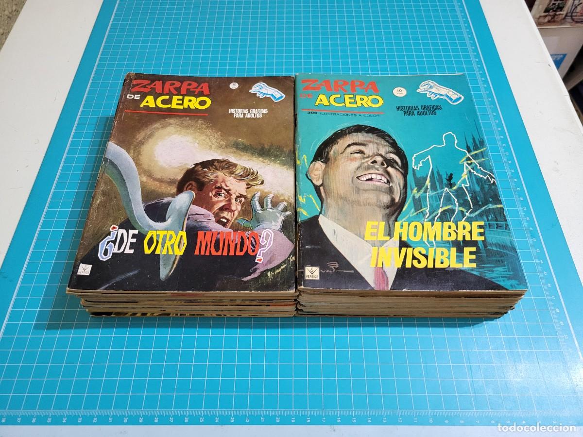 C&oacute;mics: Zarpa de acero, grapa 27 n&uacute;meros completa. V&eacute;rtice - Foto 1