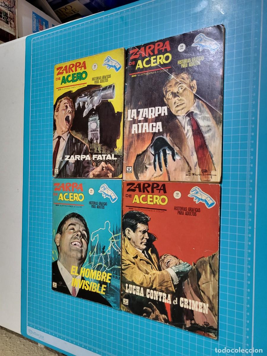C&oacute;mics: Zarpa de acero, grapa 27 n&uacute;meros completa. V&eacute;rtice - Foto 3