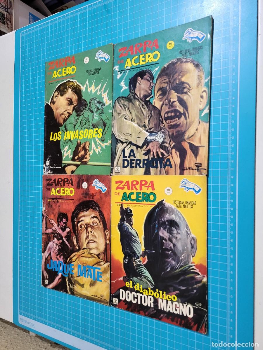 C&oacute;mics: Zarpa de acero, grapa 27 n&uacute;meros completa. V&eacute;rtice - Foto 5