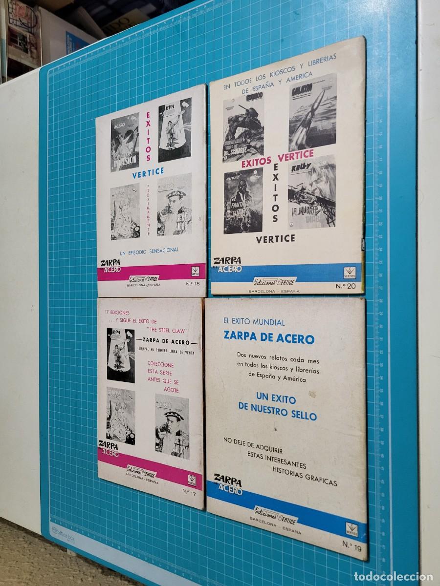 C&oacute;mics: Zarpa de acero, grapa 27 n&uacute;meros completa. V&eacute;rtice - Foto 12