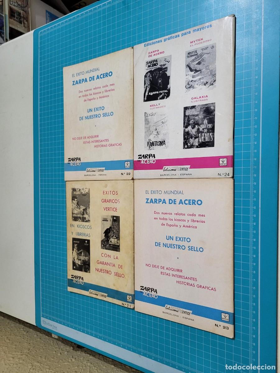 C&oacute;mics: Zarpa de acero, grapa 27 n&uacute;meros completa. V&eacute;rtice - Foto 14