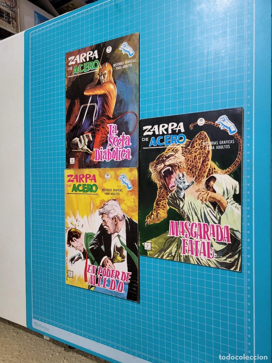 C&oacute;mics: Zarpa de acero, grapa 27 n&uacute;meros completa. V&eacute;rtice - Foto 15