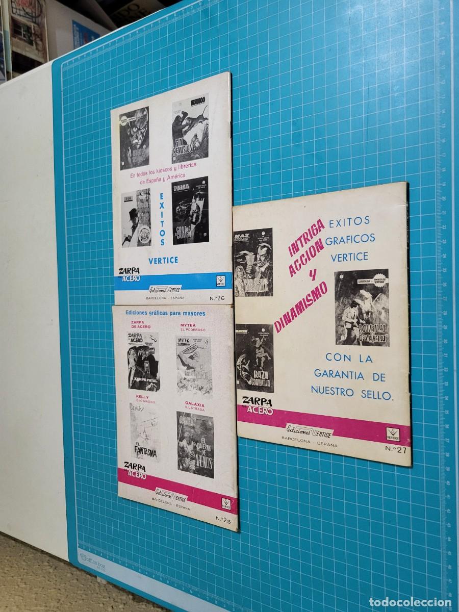 C&oacute;mics: Zarpa de acero, grapa 27 n&uacute;meros completa. V&eacute;rtice - Foto 16