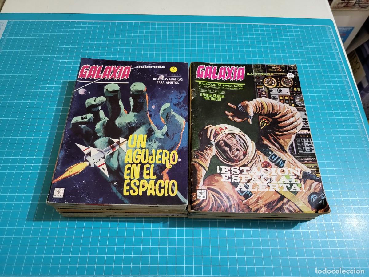 C&oacute;mics: Galaxia ilustrada, grapa 24 n&uacute;meros completa. V&eacute;rtice - Foto 1