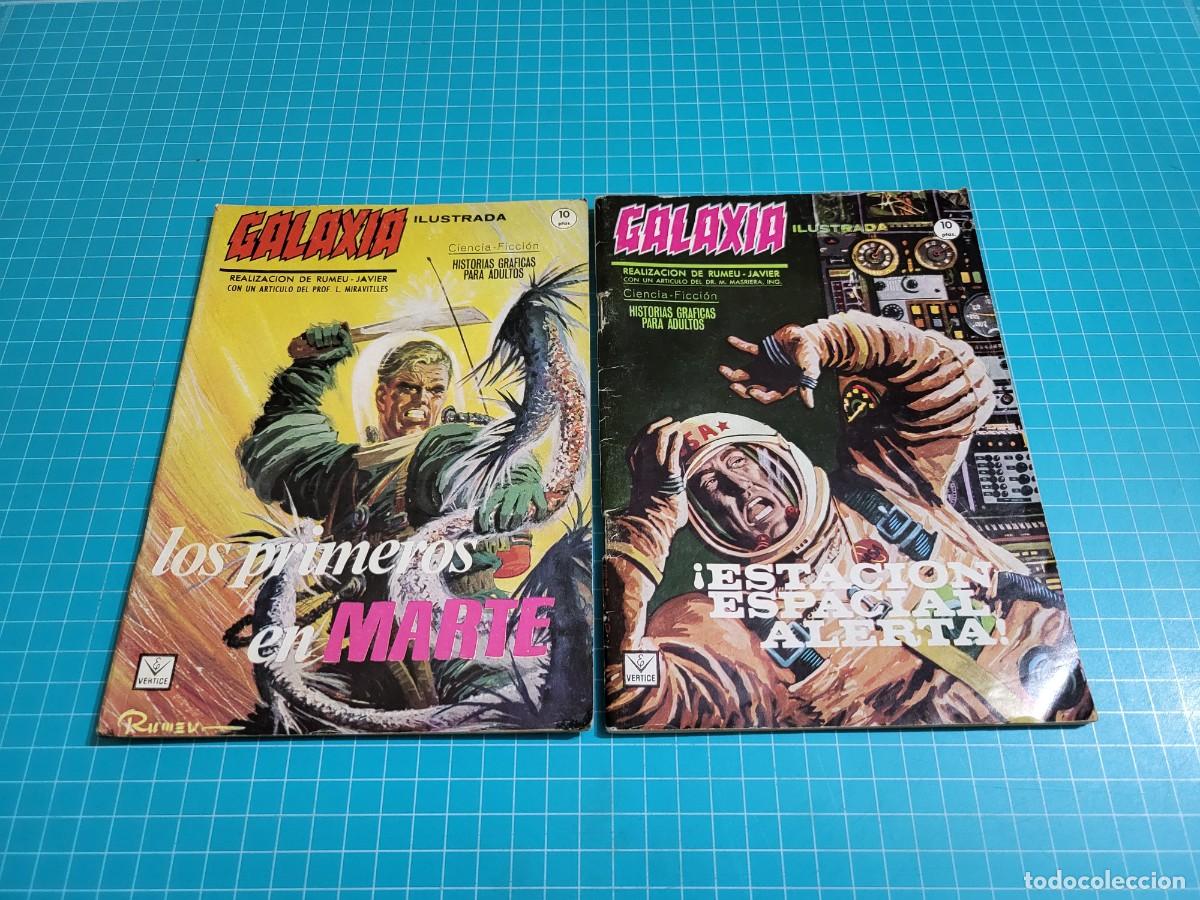 C&oacute;mics: Galaxia ilustrada, grapa 24 n&uacute;meros completa. V&eacute;rtice - Foto 4