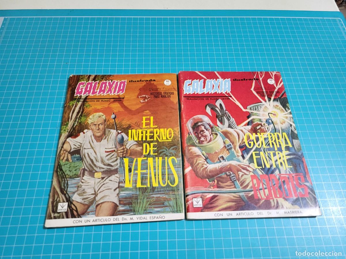 C&oacute;mics: Galaxia ilustrada, grapa 24 n&uacute;meros completa. V&eacute;rtice - Foto 6