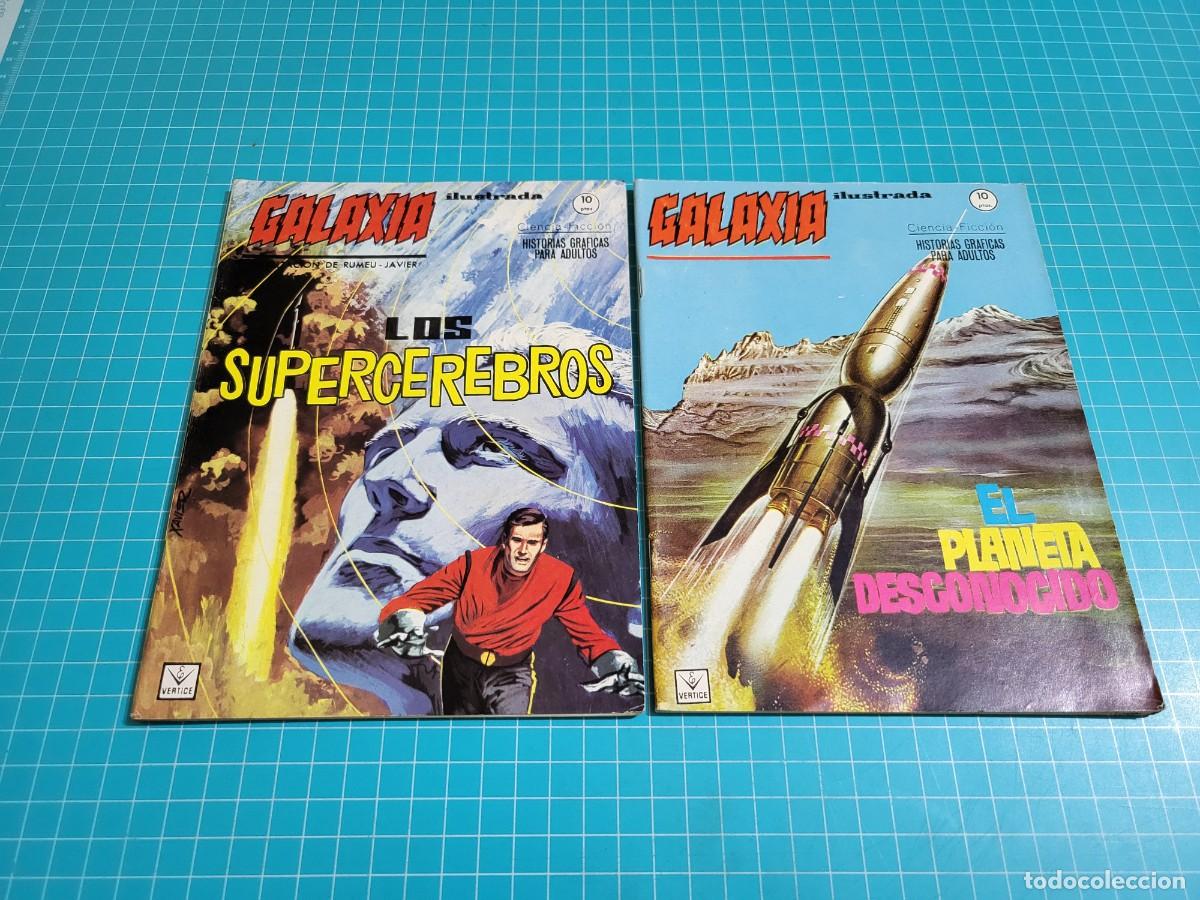 C&oacute;mics: Galaxia ilustrada, grapa 24 n&uacute;meros completa. V&eacute;rtice - Foto 12