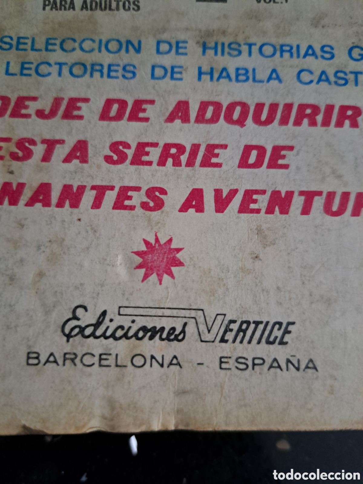 C&oacute;mics: VERTICE: ANTIGUO COMIC TACO EXTRA MYTEK EL PODEROSO VOL.1 A&Ntilde;O 1969 - Foto 3