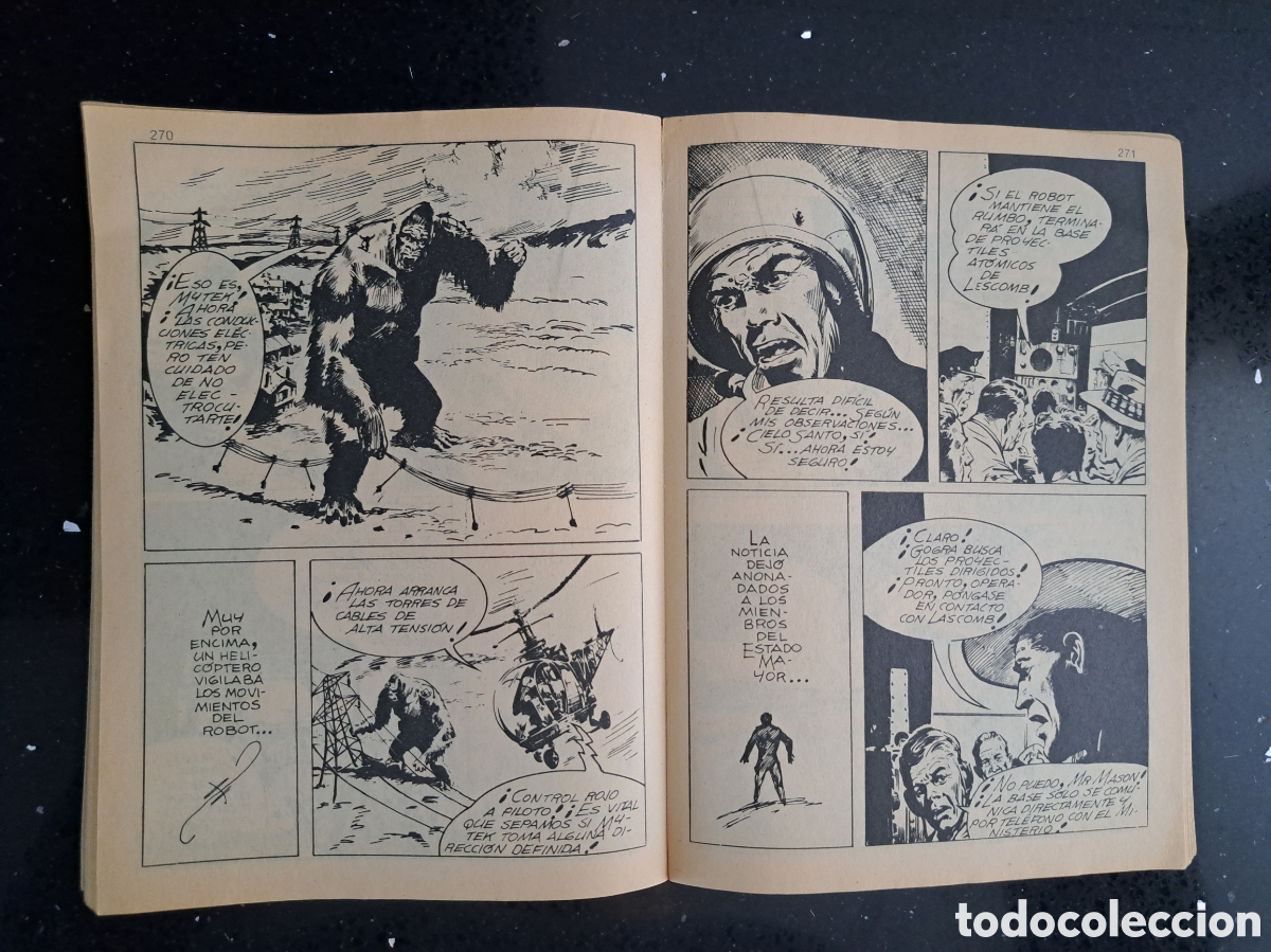 C&oacute;mics: VERTICE: ANTIGUO COMIC TACO EXTRA MYTEK EL PODEROSO VOL.1 A&Ntilde;O 1969 - Foto 9