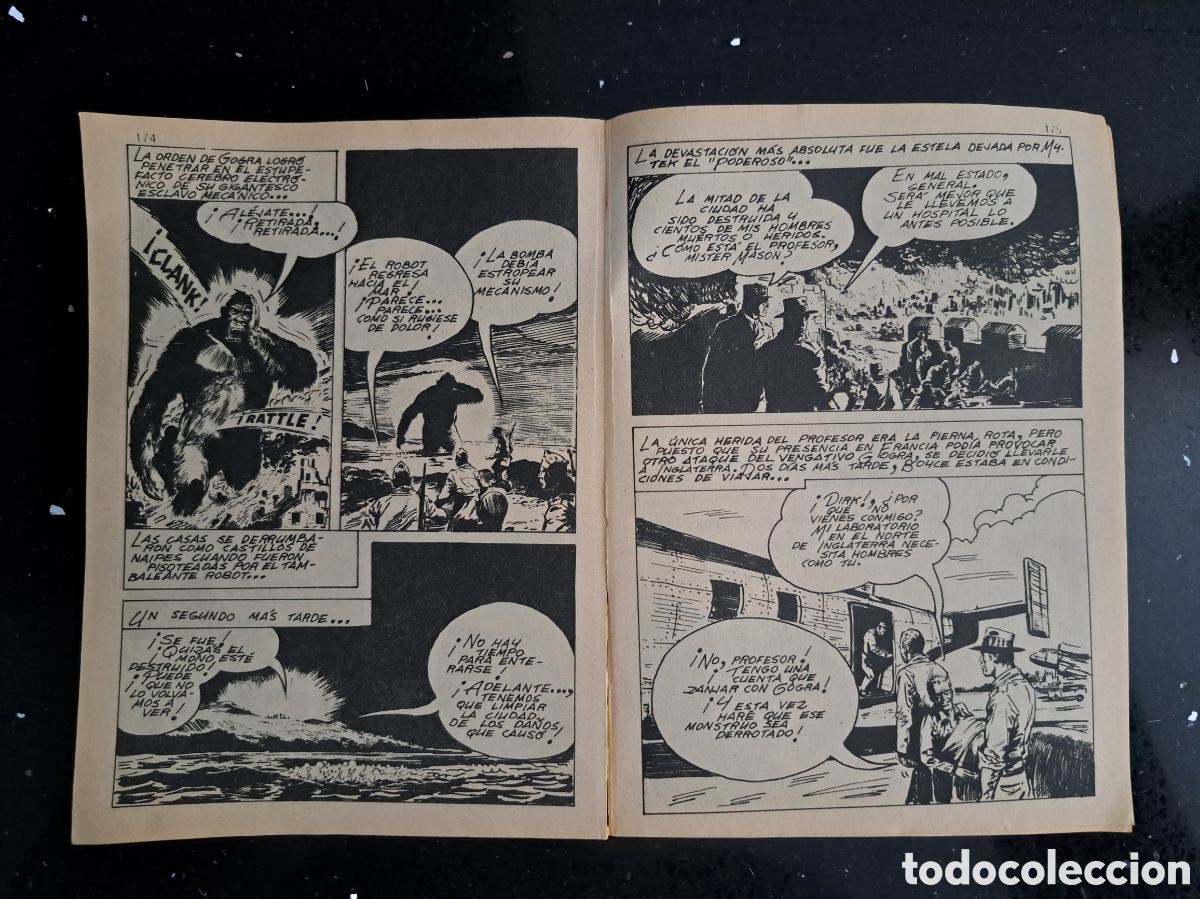 C&oacute;mics: VERTICE: ANTIGUO COMIC TACO EXTRA MYTEK EL PODEROSO VOL.1 A&Ntilde;O 1969 - Foto 11