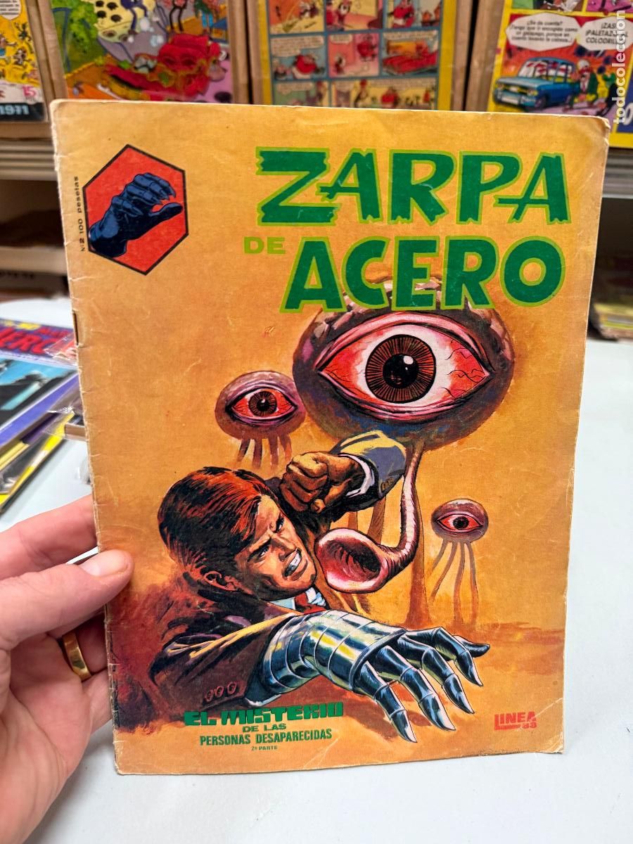 C&oacute;mics: ZARPA DE ACERO EDITORIAL VERTICE LINEA SURCO NUMERO 2 NORMAL ESTADO - Foto 1