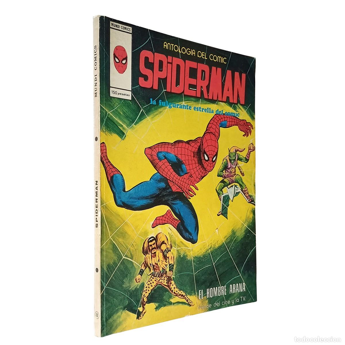 C&oacute;mics: Antolog&iacute;a del C&oacute;mic N&ordm; 12 / Spiderman / Marvel / Vertice 1978 (Stan Lee & Steve Ditko) - Foto 1