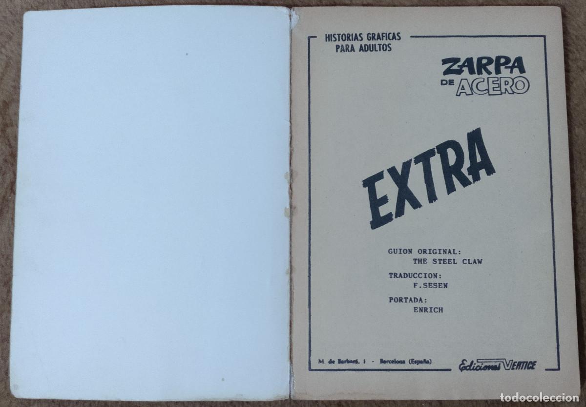 C&oacute;mics: ZARPA DE ACERO n&ordm; 10 (Vertice 1966) - Foto 2