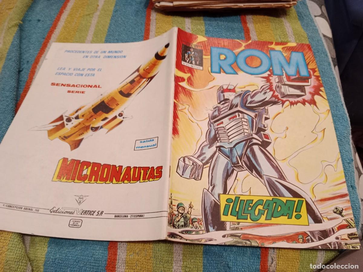 C&oacute;mics: ROM N&ordm; 1. &iexcl; LLEGADA ! -MUNDI COMICS - VERTICE 1981 - Foto 1