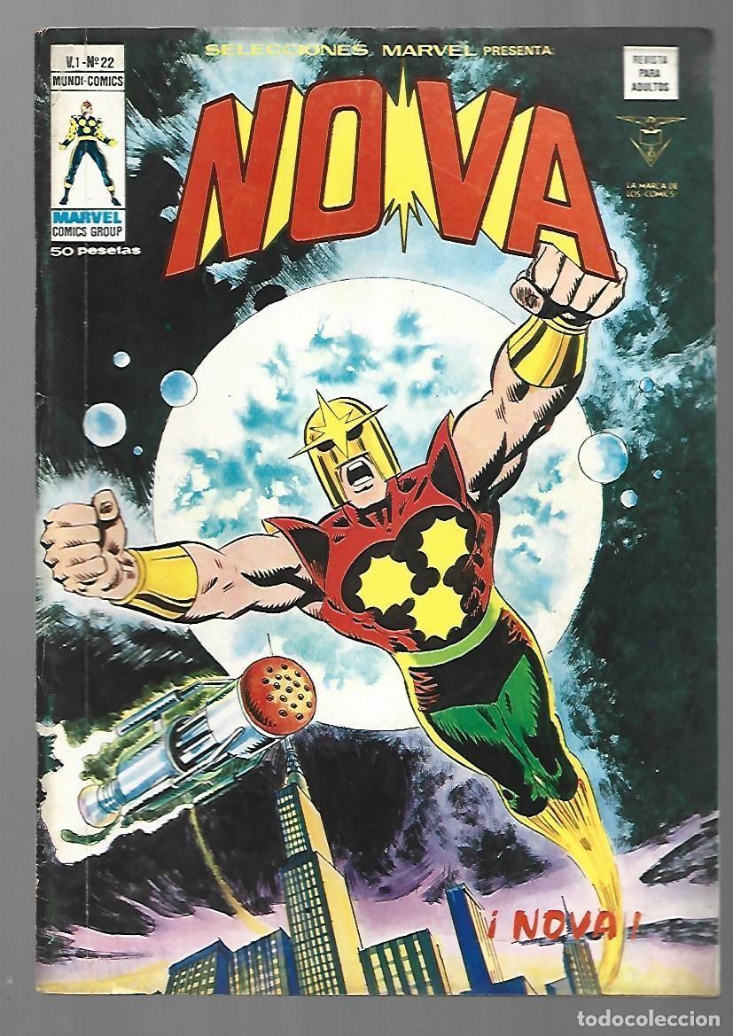 C&oacute;mics: Selecciones Marvel 22: Nova, 1978, Vertice, muy buen estado - Foto 1