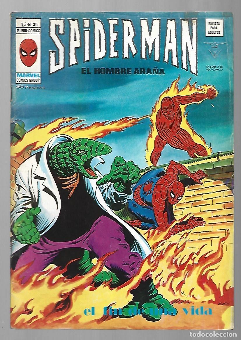 Spiderman vol. 3, número 36: el fin de una vida, 1976, Vertice, muy buen estado
