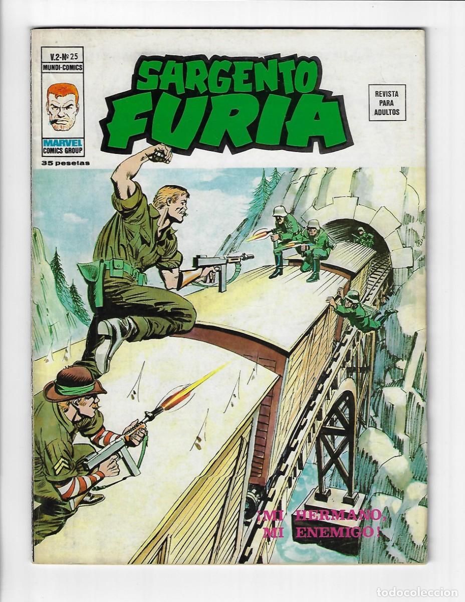 C&oacute;mics: V&eacute;rtice. Volumen 2. Sargento Furia. 25. - Foto 1