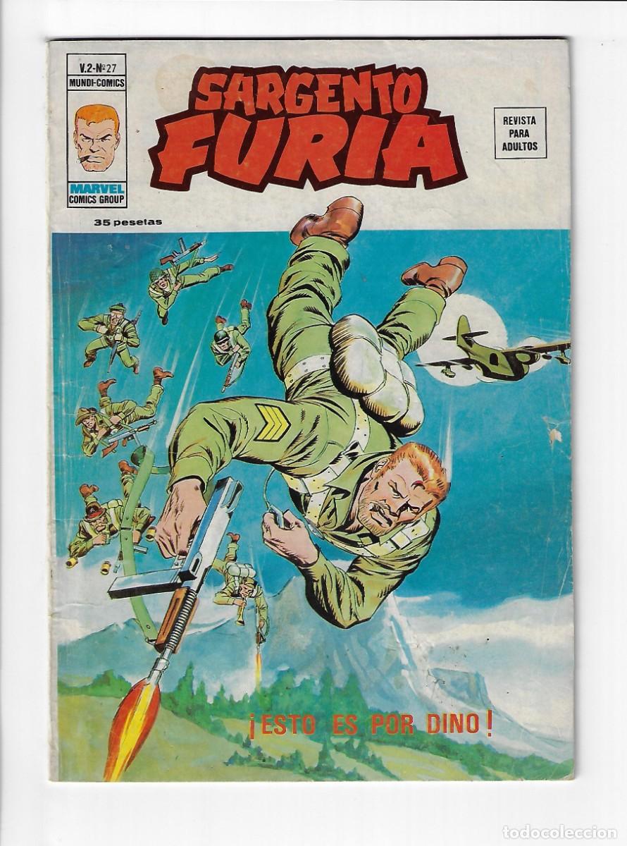 C&oacute;mics: V&eacute;rtice. Volumen 2. Sargento Furia. 27. - Foto 1