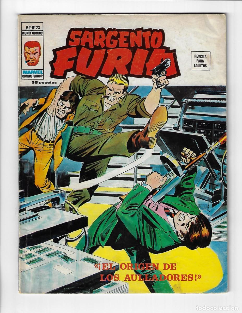 C&oacute;mics: V&eacute;rtice. Volumen 2. Sargento Furia. 23. - Foto 1